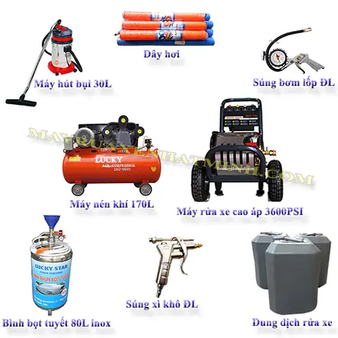 Thiết Bị Rửa Xe Ô Tô Xe Máy: Hướng Dẫn Chọn Mua & Sử Dụng Hiệu Quả Thiết Bị Rửa Xe Ô Tô Xe Máy: Hướng Dẫn Chọn Mua & Sử Dụng Hiệu Quả