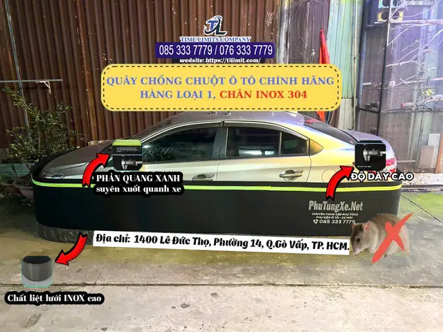 Đại Lý Quây Chống Chuột Xe Bmw X7 Tphcm
