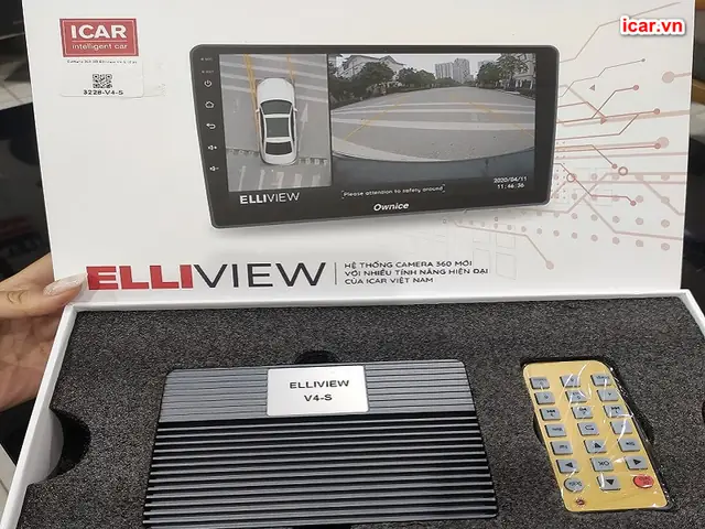 Camera 360 Ô Tô Elliview V4 Bản S Tiêu Chuẩn