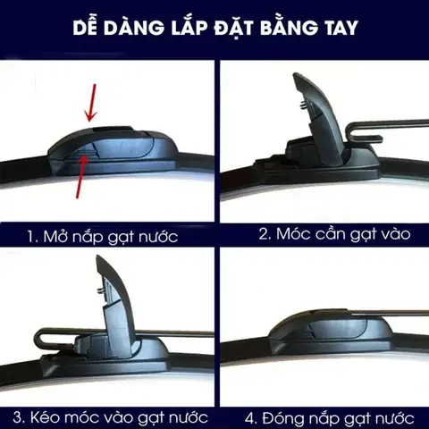 Cách Thay Gạt Mưa Ô Tô Đơn Giản Cách Thay Gạt Mưa Ô Tô Đơn Giản