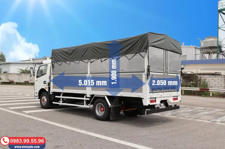 Thùng Xe Tải Nissan 5 Tấn