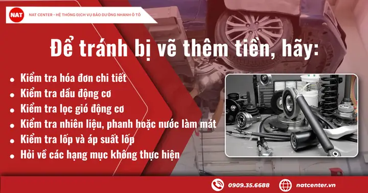 Cách Kiểm Tra Xe Sau Khi Bảo Dưỡng Để Tránh Bị “vẽ Vời”