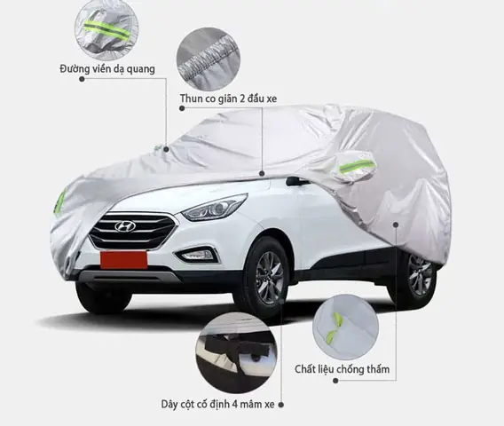 Bạt Ô Tô Vải Dù Oxford Cho Xe 5-7 Chỗ Nhật Bản - Tadaca Auto ...