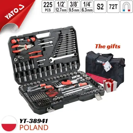 Bộ Đồ Nghề Sửa Chữa Ô Tô 225 Món Yato Yt-38941 - Giải Pháp Hoàn ...
