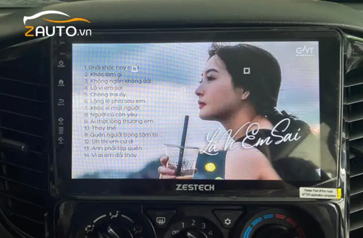 Mở Nhạc Qua Apple Carplay/android Auto