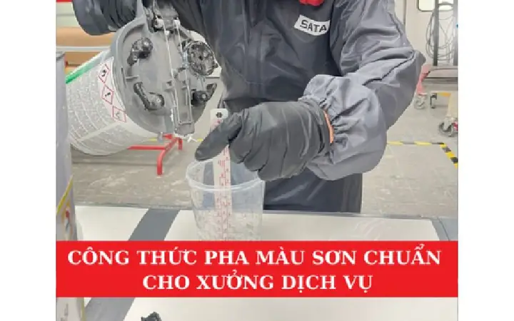 Công Thức Pha Màu Sơn Ô Tô Chuẩn Cho Xưởng Dịch Vụ Công Thức Pha Màu Sơn Ô Tô Chuẩn Cho Xưởng Dịch Vụ