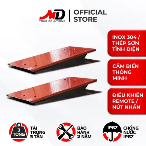Cầu Dốc Ô Tô Tự Động Âm Sàn Dạng Nâng