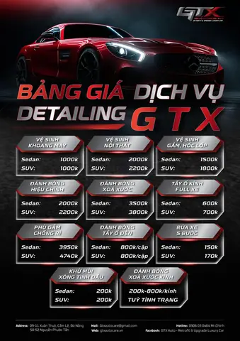 Gtx Auto Care Uy Tín Số 1 Tại Đà Nẵng