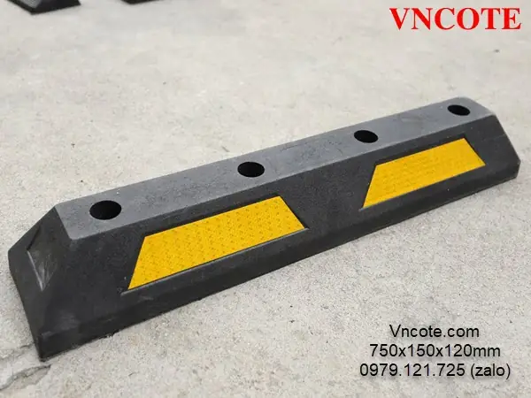 Chặn Lùi Xe Cao Su 750x150x120mm