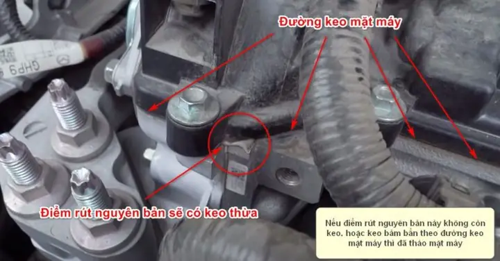 Kiểm Tra Keo Dán Mặt Máy Động Cơ Kiểm Tra Keo Dán Mặt Máy Động Cơ