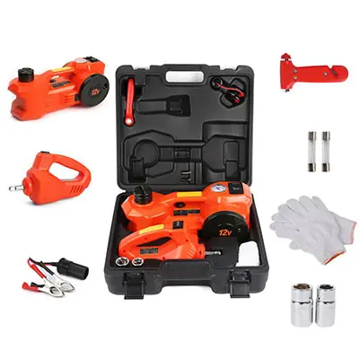 Con Đội Điện 12v Chính Hãng Kisama| Bộ Kích Nâng Gầm Ô Tô