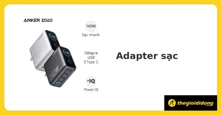 Tẩu Sạc Xe Hơi Hỗ Trợ Qc 3.0, Pd, Sạc Nhanh An Toàn Khi Di Chuyển ...