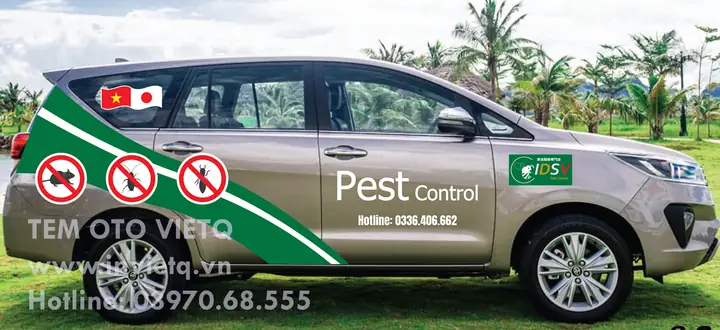 Chuyên Dán Logo Tem Xe Ô Tô Doanh Nghiệp - 03970.68555