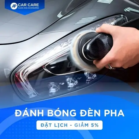 Dịch Vụ Đánh Bóng Đèn Pha Ô Tô 2026 Phục Hồi Như Mới