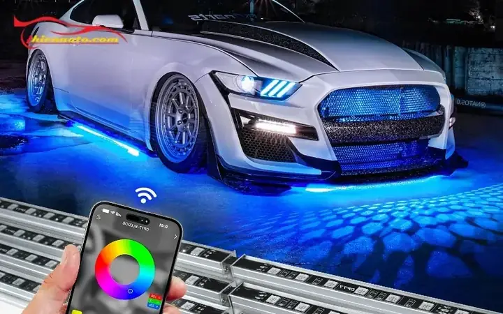 Hướng Dẫn Cách Kết Nối Đèn Led Gầm Xe Ô Tô Với Điện Thoại