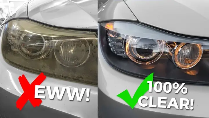 Đèn Xe Ô Tô Bị Mờ – Đánh Bóng Bằng Kem Đánh Răng