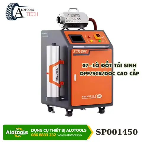 Thiết Bị Đốt Vệ Sinh Bô Dpf/scr/doc X7 Cho Ô Tô Và Xe Tải