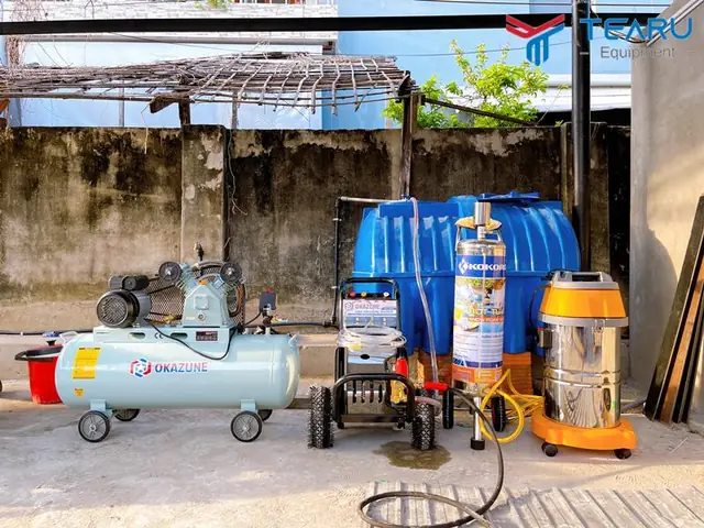 Trọn Bộ Thiết Bị Rửa Xe Ô Tô Cho Người Làm Nghề