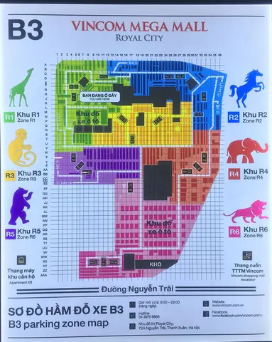 Sơ Đồ Hầm Gửi Xe Royal City: Hướng Dẫn Di Chuyển Thuận Tiện Sơ Đồ Hầm Gửi Xe Royal City: Hướng Dẫn Di Chuyển Thuận Tiện
