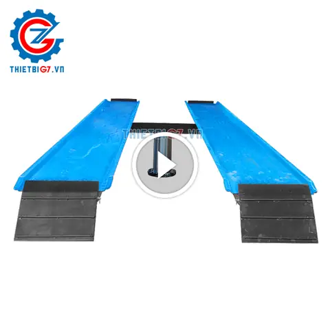 Cầu Nâng 1 Trụ Rửa Xe Lắp Nổi Chữ H Ấn Độ Airlub
