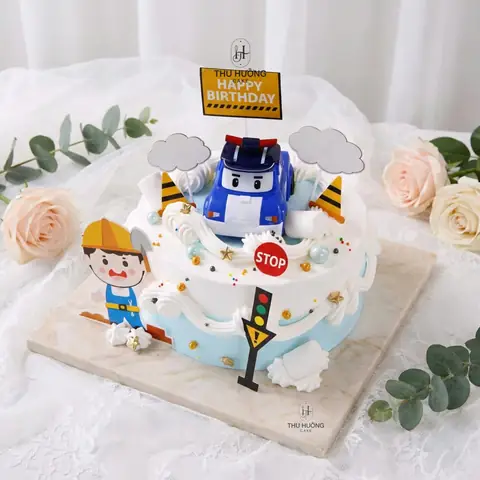 Bánh Sinh Nhật Ô Tô Cảnh Sát Bánh Sinh Nhật Ô Tô Cảnh Sát