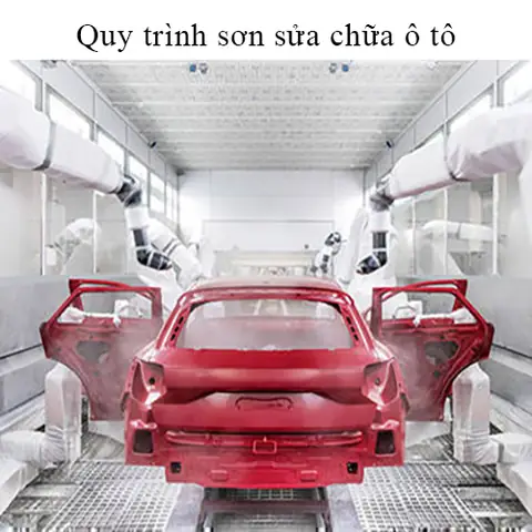 Quy Trình Sơn Sửa Chữa Ô Tô - Các Bước Cần Thực Hiện