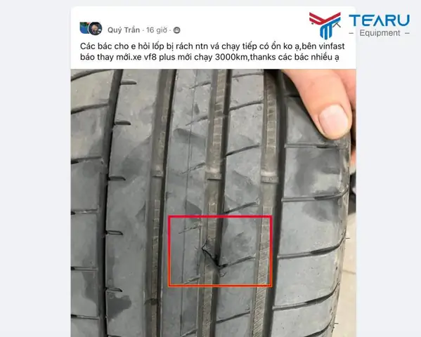 Vậy Lốp Ô Tô Bị Rách Có Vá Được Không Hay Phải Thay Mới? Vậy Lốp Ô Tô Bị Rách Có Vá Được Không Hay Phải Thay Mới?