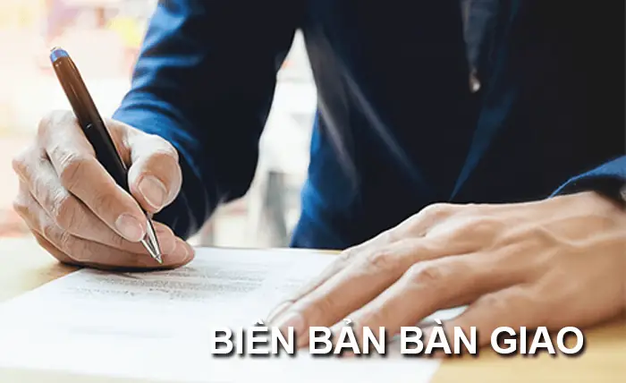 Mẫu Biên Bản Bàn Giao Xe Ô Tô Mới Nhất