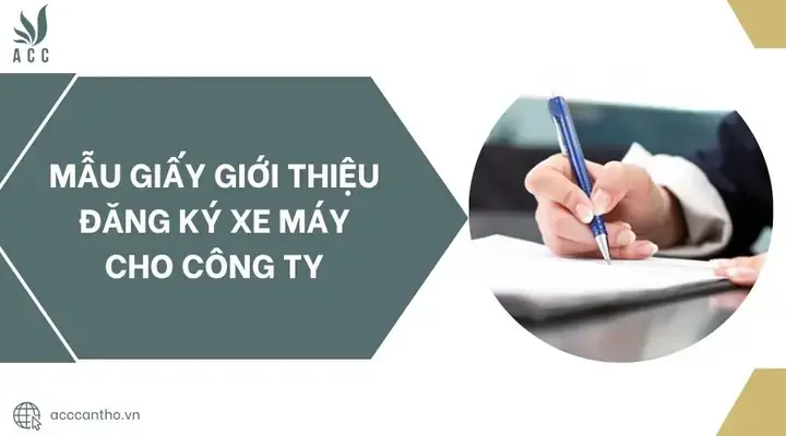 Mẫu Giấy Giới Thiệu Đăng Ký Xe Ô Tô: Hướng Dẫn Chuẩn 2025 - Thiên ...