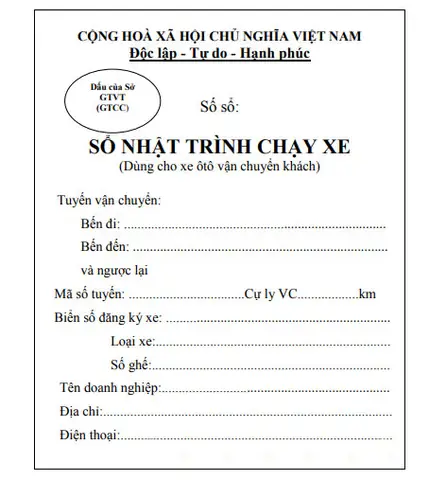 Mẫu Sổ Theo Dõi Nhật Trình Xe Ô Tô Chi Tiết Chuẩn Nhất 2025 - Vinaser Mẫu Sổ Theo Dõi Nhật Trình Xe Ô Tô Chi Tiết Chuẩn Nhất 2025 - Vinaser