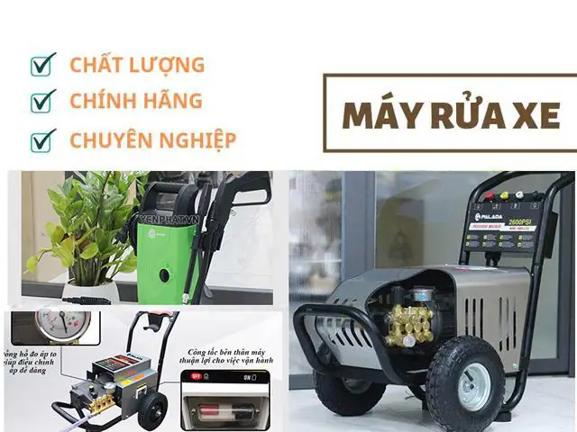 Yên Phát – Địa Chỉ Chuyên Máy Rửa Xe Ô Tô Giá Rẻ - Ảnh 2.