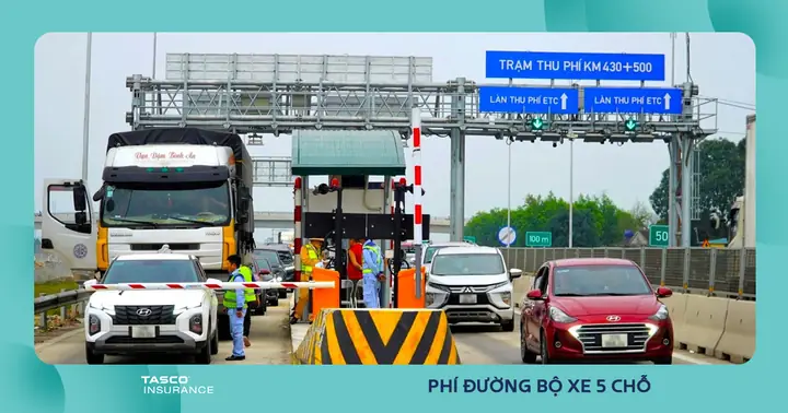 Mức Phí Đường Bộ Xe 5 Chỗ Dân Sự Mới Tháng 01/2026 Mức Phí Đường Bộ Xe 5 Chỗ Dân Sự Mới Tháng 01/2026