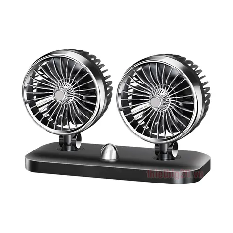 Quạt Đôi Mini, Cắm Nguồn Đầu Tẩu Ô Tô Và Xe Tải Aks-608 (điện 12v ... Quạt Đôi Mini, Cắm Nguồn Đầu Tẩu Ô Tô Và Xe Tải Aks-608 (điện 12v ...