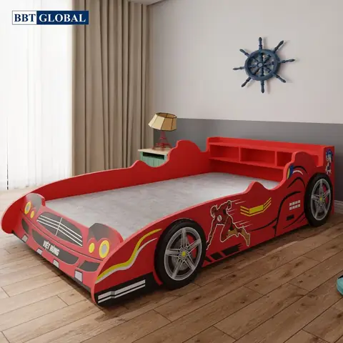 Giường Ô Tô Siêu Nhân Cho Bé Trai Gte-05 Giường Ô Tô Siêu Nhân Cho Bé Trai Gte-05