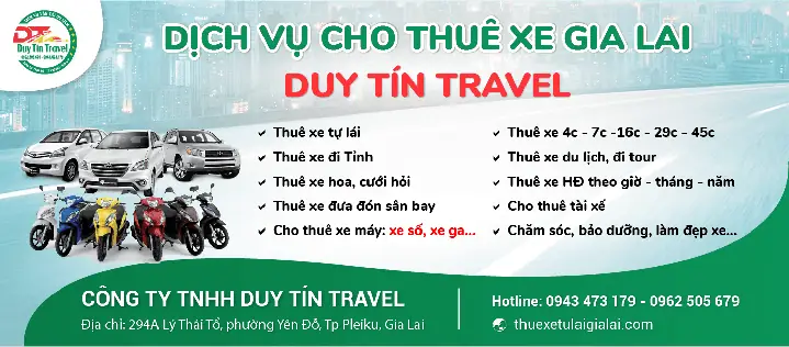 Cho Thuê Xe Tự Lái Tại Tp.pleiku Gia Lai | Duy Tín Travel
