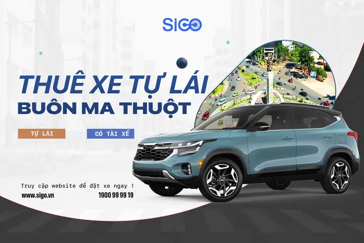 Thuê Xe Tự Lái Buôn Ma Thuột Chỉ 500k/ngày Cùng Nhiều Ưu Đãi Thuê Xe Tự Lái Buôn Ma Thuột Chỉ 500k/ngày Cùng Nhiều Ưu Đãi