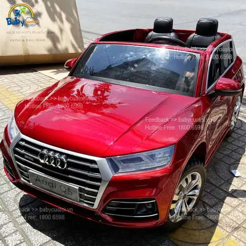 Xe Ô Tô Điện Trẻ Em Bản Quyền Audi Q5 Với 2 Chỗ Ngồi Rộng Rãi Xe Ô Tô Điện Trẻ Em Bản Quyền Audi Q5 Với 2 Chỗ Ngồi Rộng Rãi