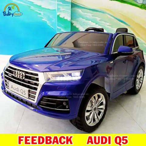 Xe Ô Tô Điện Trẻ Em Bản Quyền Audi Q5 Với 2 Chỗ Ngồi Rộng Rãi Xe Ô Tô Điện Trẻ Em Bản Quyền Audi Q5 Với 2 Chỗ Ngồi Rộng Rãi