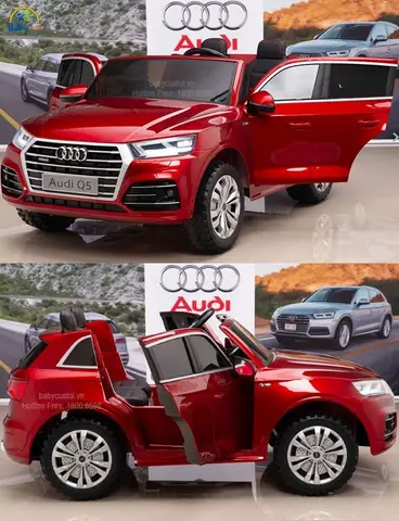 Xe Ô Tô Điện Trẻ Em Bản Quyền Audi Q5 Với 2 Chỗ Ngồi Rộng Rãi Xe Ô Tô Điện Trẻ Em Bản Quyền Audi Q5 Với 2 Chỗ Ngồi Rộng Rãi
