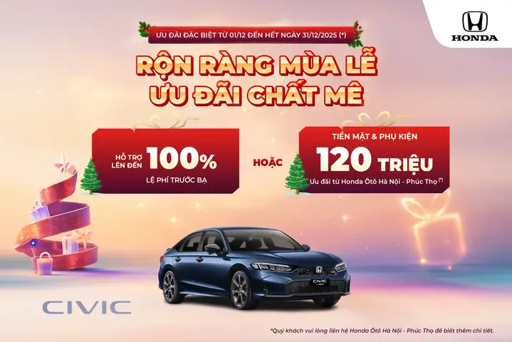Honda Civic 2025: Đánh Giá, Thông Số, Giá Lăn Bánh 1/2026 Honda Civic 2025: Đánh Giá, Thông Số, Giá Lăn Bánh 1/2026