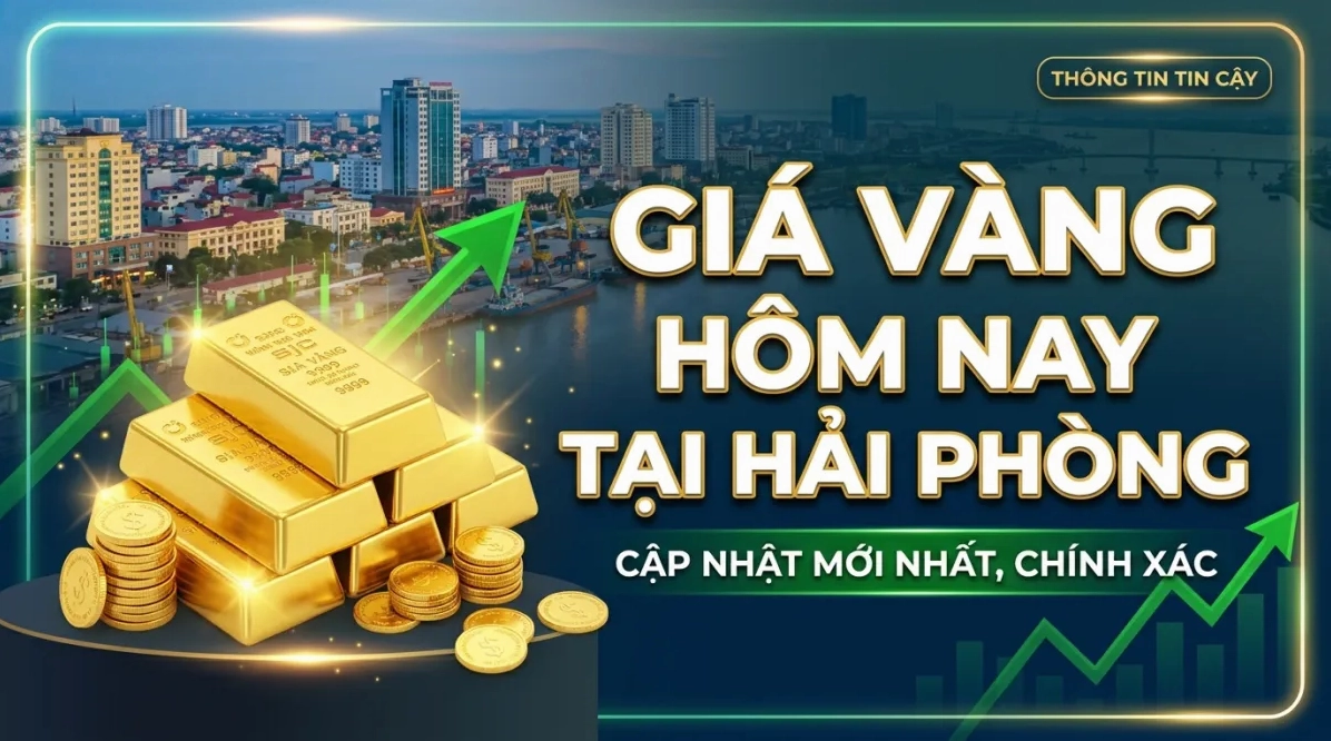 Giá Vàng Hải Phòng Hôm Nay 2026: Cập Nhật Mới Nhất & Phân Tích Biểu đồ giá vàng SJC tại Hải Phòng hôm nay