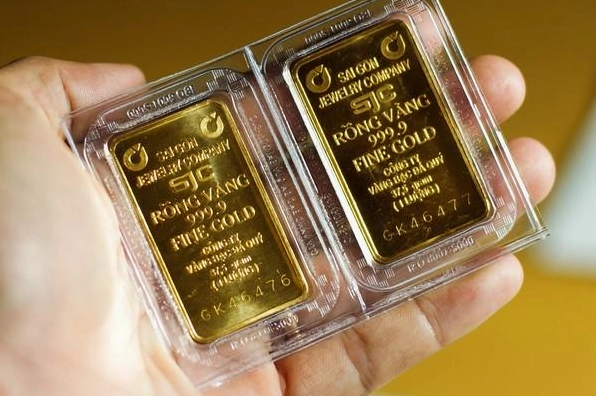 Biểu đồ giá vàng SJC và vàng 9999
