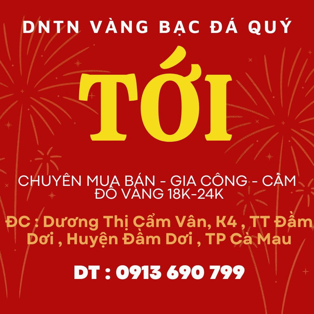 Cảnh mua bán vàng tại Cà Mau