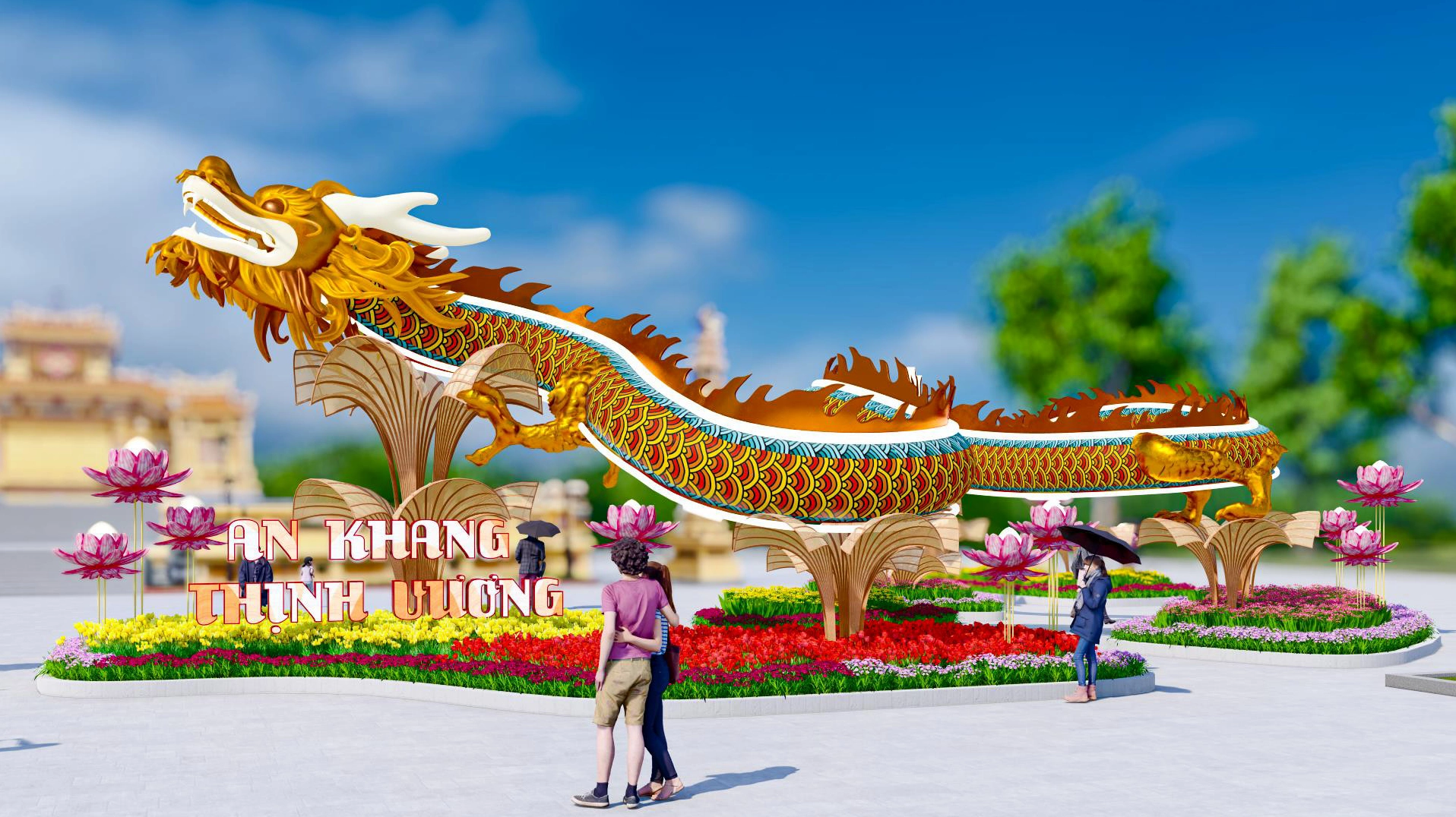 Linh vật Rồng Huế - Biểu tượng văn hóa