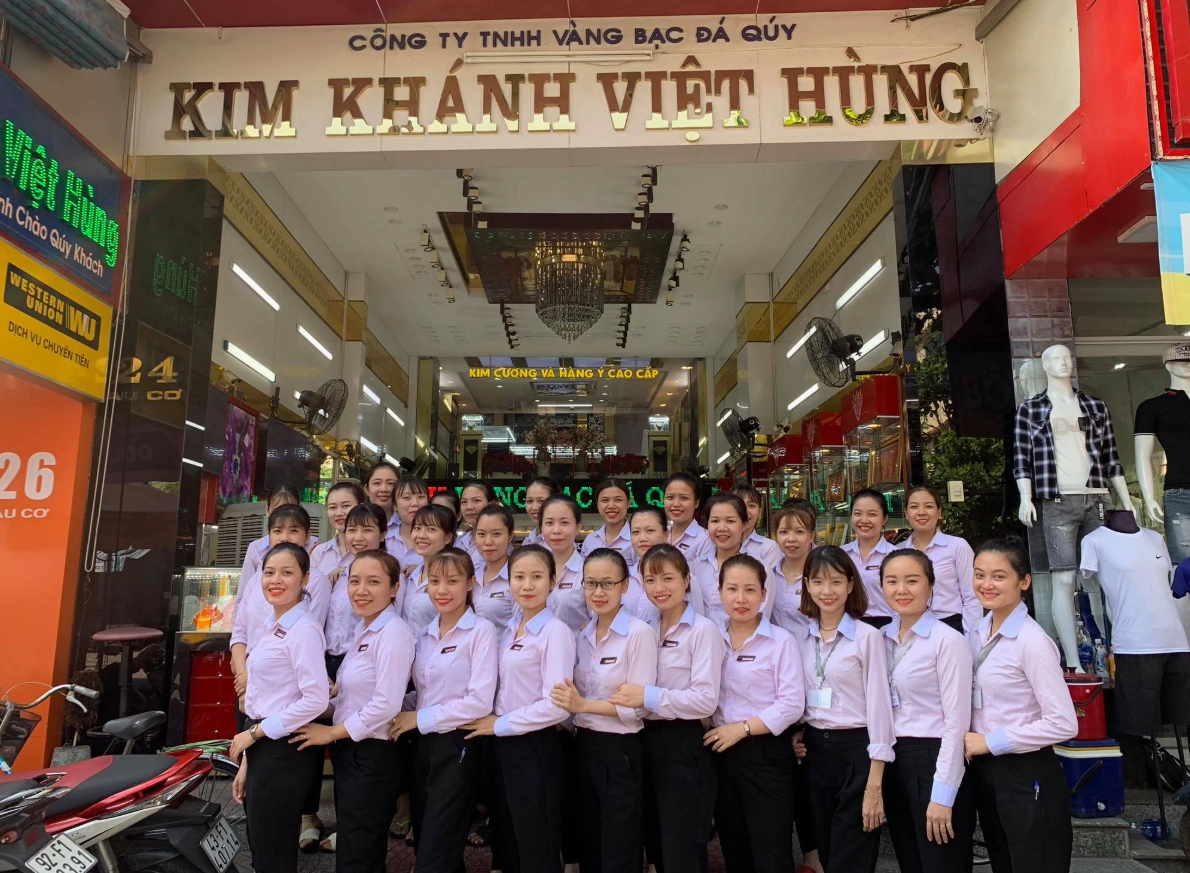 Logo Vàng Kim Khánh Việt Hùng và thông điệp về chất lượng