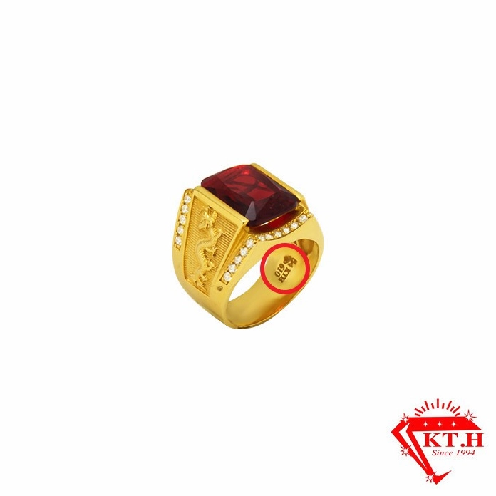 Nhẫn vàng 610 đẹp