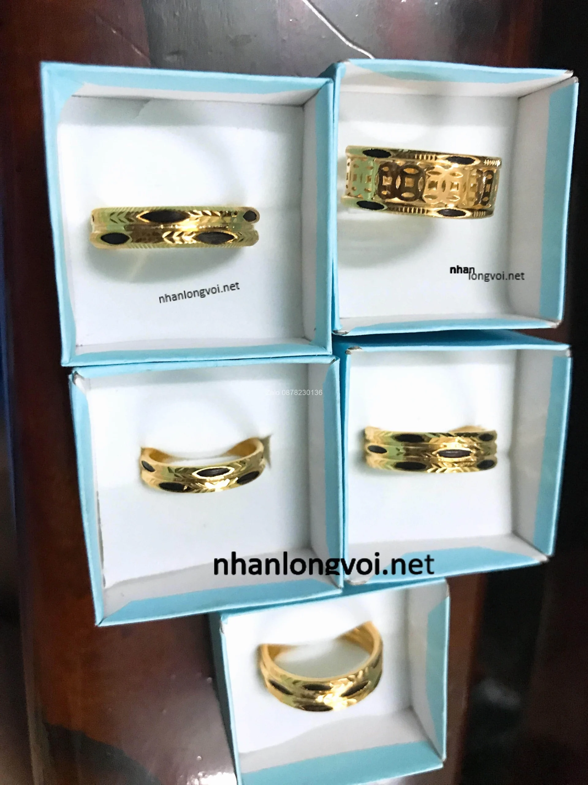 Nhẫn vàng Mi Hồng thiết kế tinh xảo