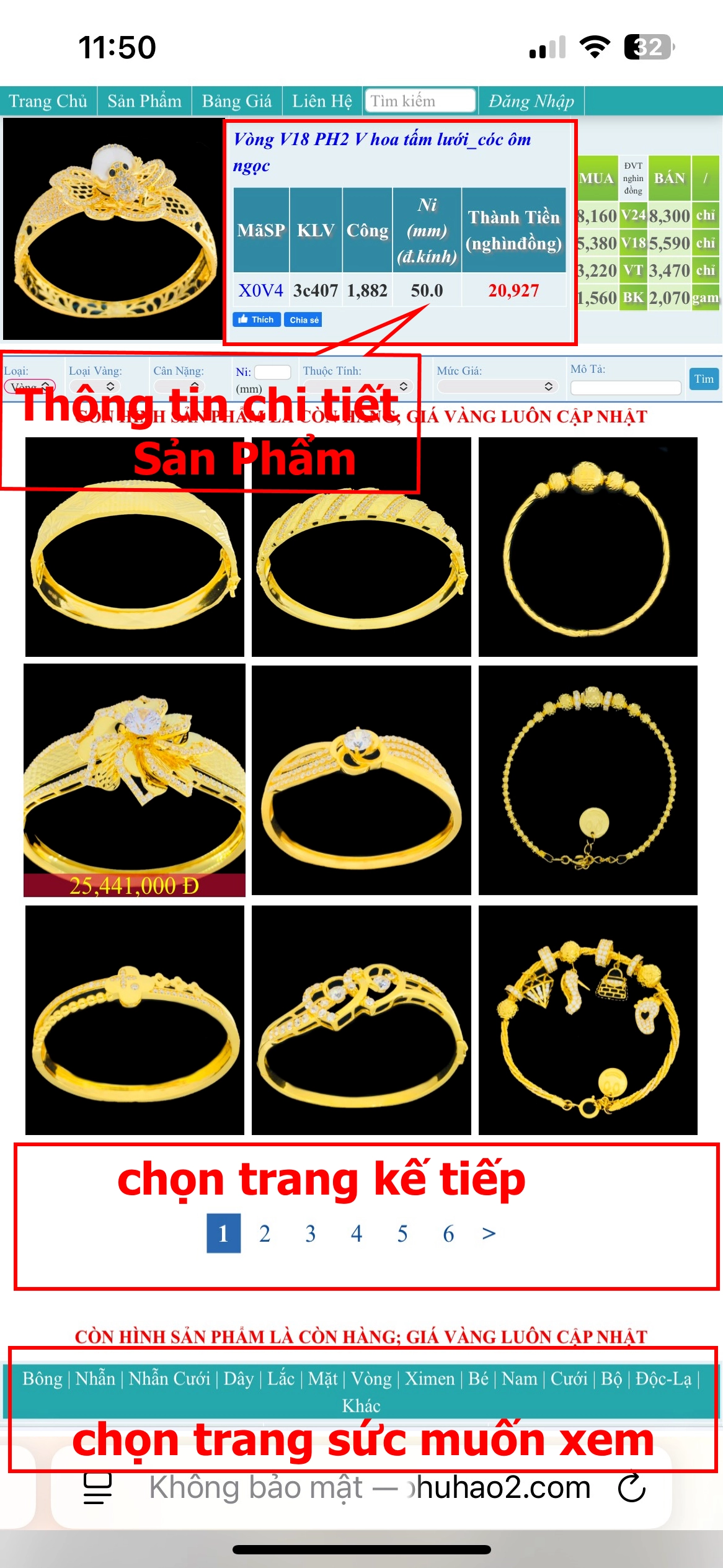 Đám đông mua vàng tại cửa hàng Phú Hào
