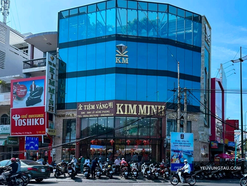 Tiệm Vàng Kim Minh Vũng Tàu 2026: Cập Nhật Mới Nhất & Tư Vấn Ảnh mặt tiền Tiệm Vàng Kim Minh Vũng Tàu