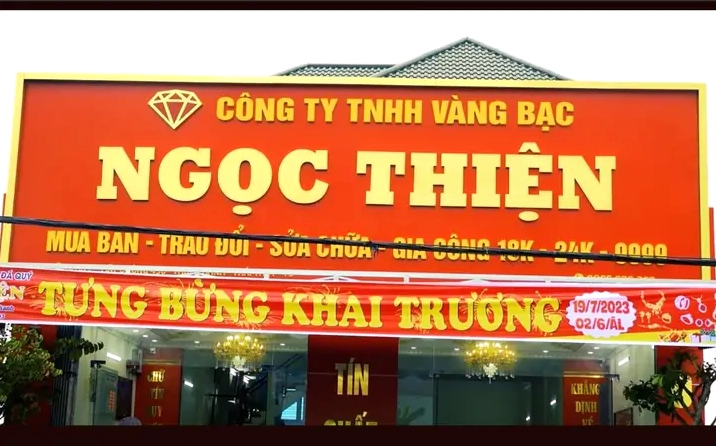 Biểu đồ biến động giá vàng 97 Ngọc Thiện